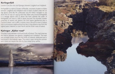 Turystyczna mapa Islandii Południowej