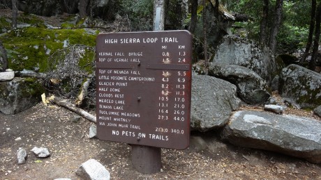 Yosemite Vernal Bridge Trail