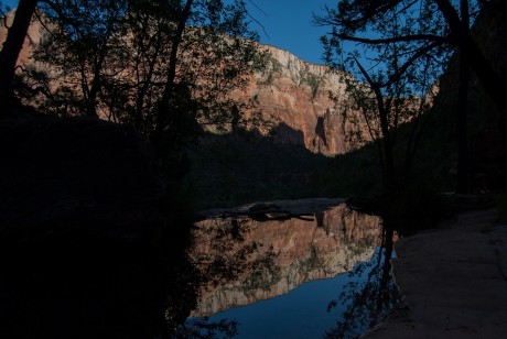 Middle Emerald Pool w Zion