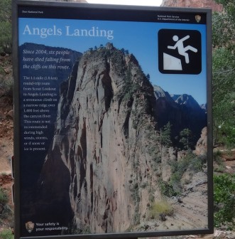 Angels Landing w Zion