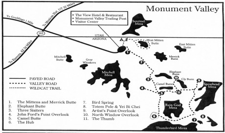 Monument Valley Map