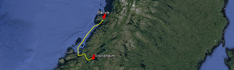 Trondheim - Rørvik