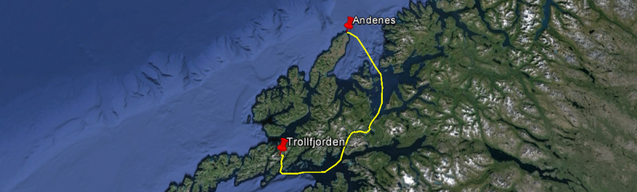 Trollfjorden - 
Andenes