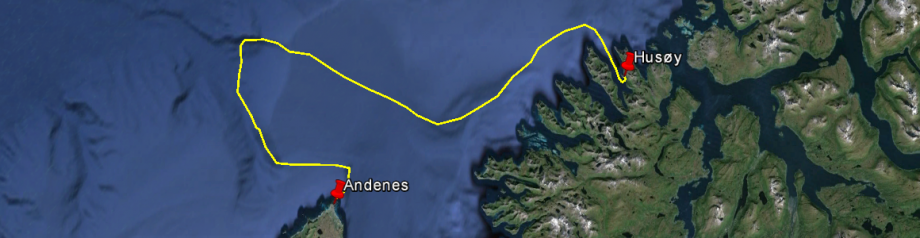
Andenes - wieloryby - Husøy