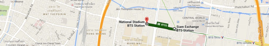 stacja metra Siam - stacja metra National Stadium