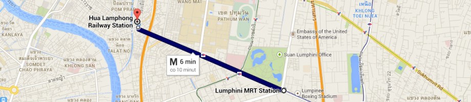 Hua Lamphong - Lumphini Park