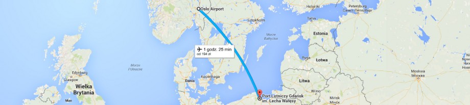 Z Gdańska do Oslo